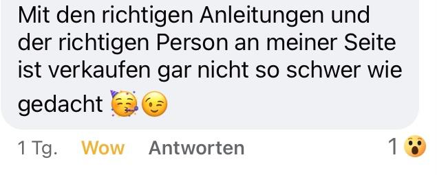 Kundenfeedback Verkaufen